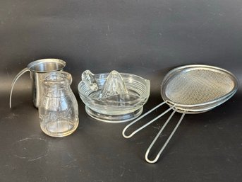 Vintage & Contemporary Kitchen: Borden's Milk Bottle, Glass Juicer & More