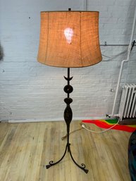 1960s Brutalist Floor Lamp