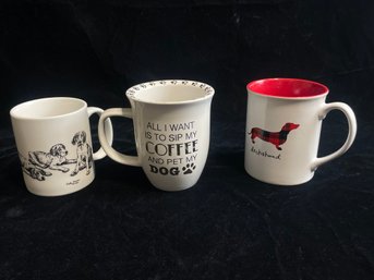 Set Of Mixed Coffee Mugs