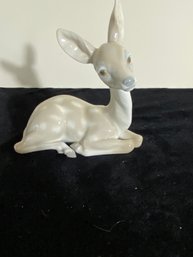 Porcelain Deer Figurine