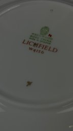 Wedgwood Lichfield Pattern Bone China 6' Plates - Set Of 9