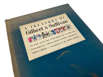 A Treasury Of Gilbert & Sullivan (1941) - Inscribed By The Illustrator, Lucille Corcos.