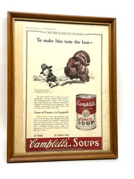 Antique Campbell's Soup Ad