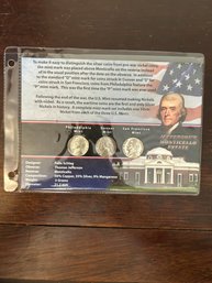 Key U.S. Coins 1942-1945 Jefferson Silver Nickels