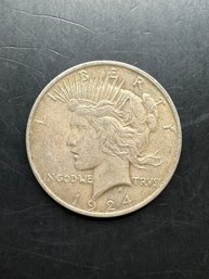 1924 Silver Peace Dollar