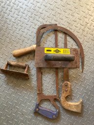 Odd Or Interesting Lot? Couple Hand Type Saws