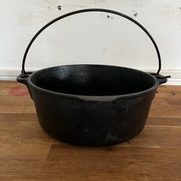 A Cast Iron Handled 5 Quart Pot - Perfect For Campfires
