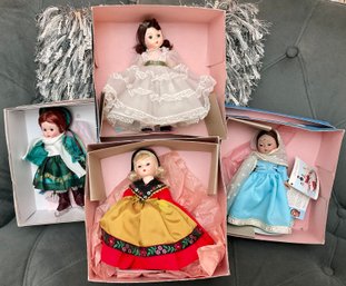 Collection Of 4 MADAME ALEXANDER Dolls