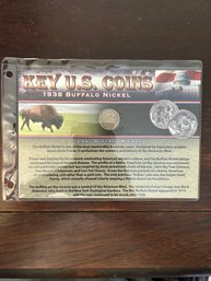 Key U.S. Coins 1938 Buffalo Nickel