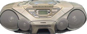 Philips Digital Tuner Bass Reflex Speaker System AZ1564 CD Radio Cassette Recorder