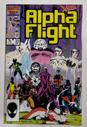 Marvel Comics Alpha Flight  Issue #33 1st Lady Deathstrike  1985