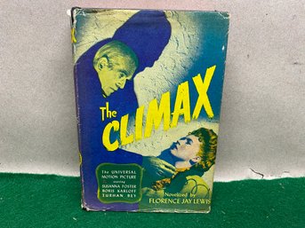 Vintage 1944 The Climax. The Universal Motion Picture. Florence Jay Lewis. Starring Boris Karloff.