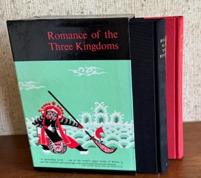 Two Volumes Of 'Romance Of The Three Kingdoms' By Lo Khan Chung