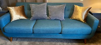 Bobs Furniture Sofa With Accent Pillows Included