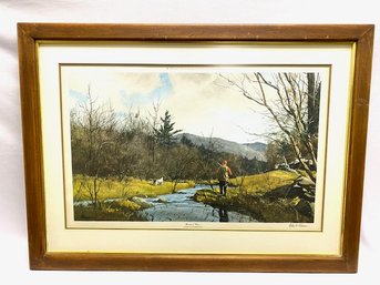 Vintage Signed Ogden M Pleissner Lithograph - Woodcock Cover