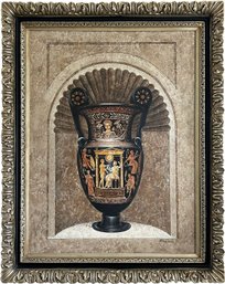 A On Original Oil On Canvas Trompe L'Oeil Style, Signed Rizzo