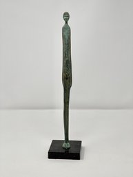 'Shadow Of The Evening' Etruscan Bronze Sculpture By Museo Etrusco Guernacci Volterra