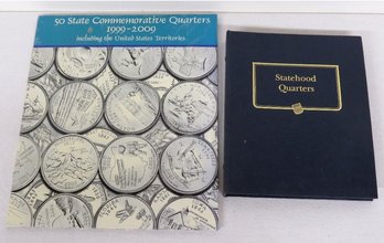 Two Albums Of State Quarters 1990's-2000's