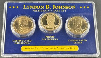 Presidential Coin Set Lyndon B. Johnson