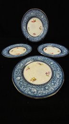 Rowland & Marsellus Florentine Pattern 8' Plates - Set Of 4