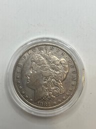 1881-O Morgan Silver Dollar