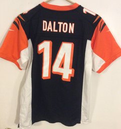 Andy Dalton Cincinnati Bengals NFL Jersey Size Youth Large New With Torn Tags