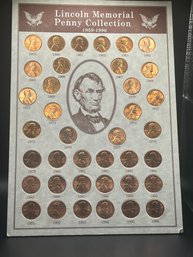 Lincoln Memorial Penny Collection