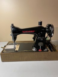 Antique Regal Sewing Machine With Box