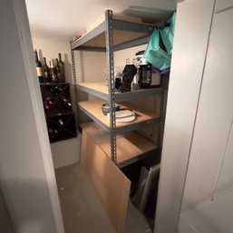 Steel Adjustable Five Shelf Storage Unit