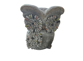 Large Resin Owl Statue