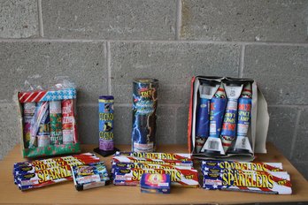 Mixed Lot Of Older Fireworks