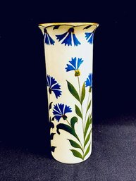 Fantastic Vintage Signed Wood Sons Vase W/ Gold Trim