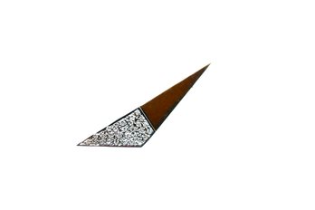 Vintage 14k Yellow Gold Diamond Pin