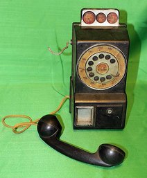 1950s Ideal Brand Toy Pay Telephone/bank