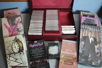 Cassette Boxset Collection From Judy Garland, Barbra Streisand, Tony Bennett, Franklin Mint Record Society Etc