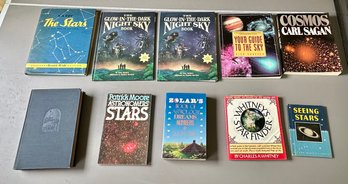 Seeing Stars 1944, Zolars Book Of Astrology Dreams,numbers & Lucky Days 1985, Astronomy 1935