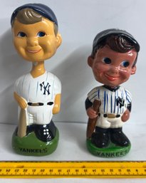 2 Yankee Bobble Heads