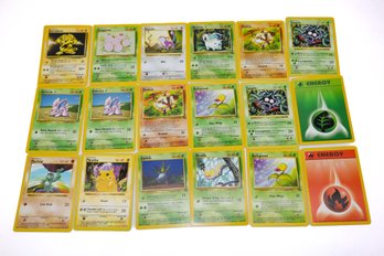 Lot Of 1990'S Pokemon Cards