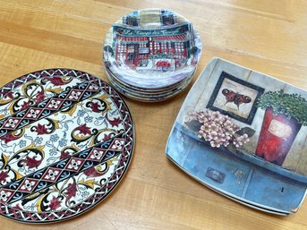 French Appetizer Plates And More Ceramics