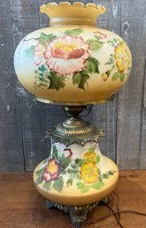 Beautiful Vintage Gone With The Wind Lamp