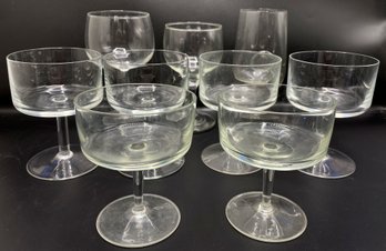 9 Vintage Wine Glasses, Set Of 4 & Assorted Others