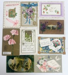 Gorgeous Lot Of Antique Postcards