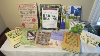 Lot Of Herb Natural Remedies Making Soap Books