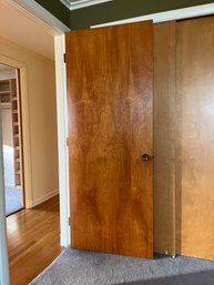 A Collection Of 9 Solid Core Wood Doors - 2nd Floor & Lower Level