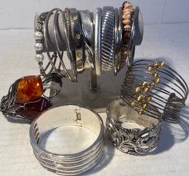 Lot Of Gorgeous Women's Bangle Bracelets