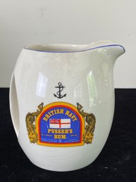 British Navy Pusser's Rum Jug - Royal Victoria Pottery