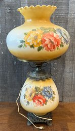 Gone With The Wind Vintage Hand Painted Lamp