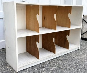 A Vintage Custom Made Record Cabinet