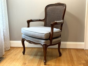 A Lovely Vintage Fauteuil Chair By Ethan Allen, 2 Of 2