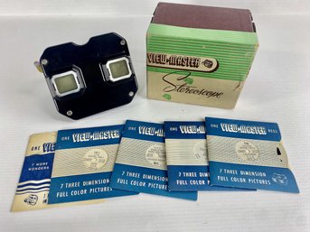 Vintage Viewmaster Stereoscope With Pictures